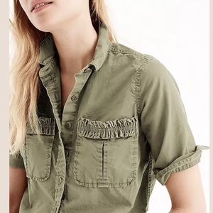 Jcrew Boy Meets Girl Utility Style Shirt